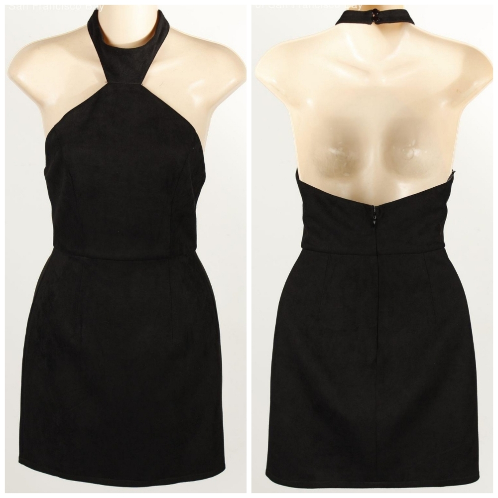 Bodycon suede made dress